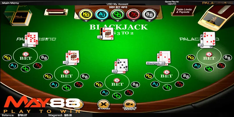 Luật chơi cơ bản của Blackjack trực tuyến cho newbie